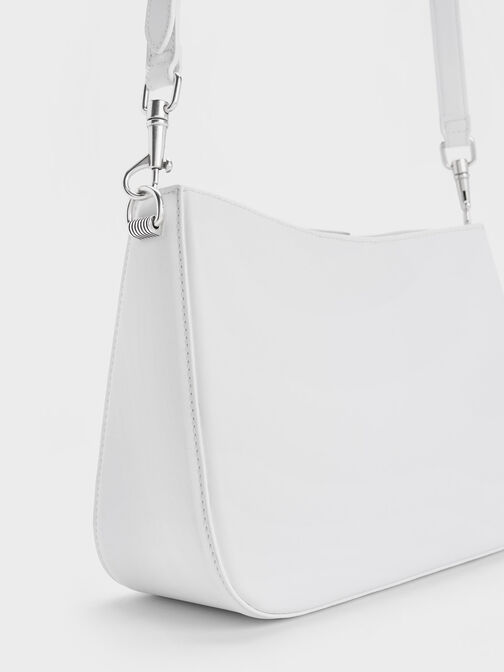 Kalinda Shoulder Bag, White, hi-res