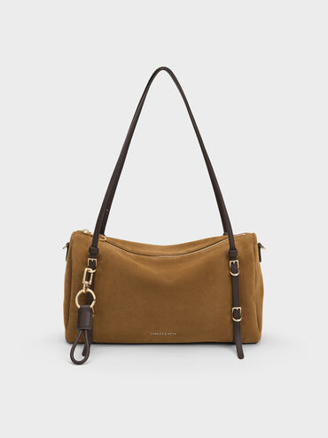 Levy Two-Tone Shoulder Bag, Sahara Sand, hi-res