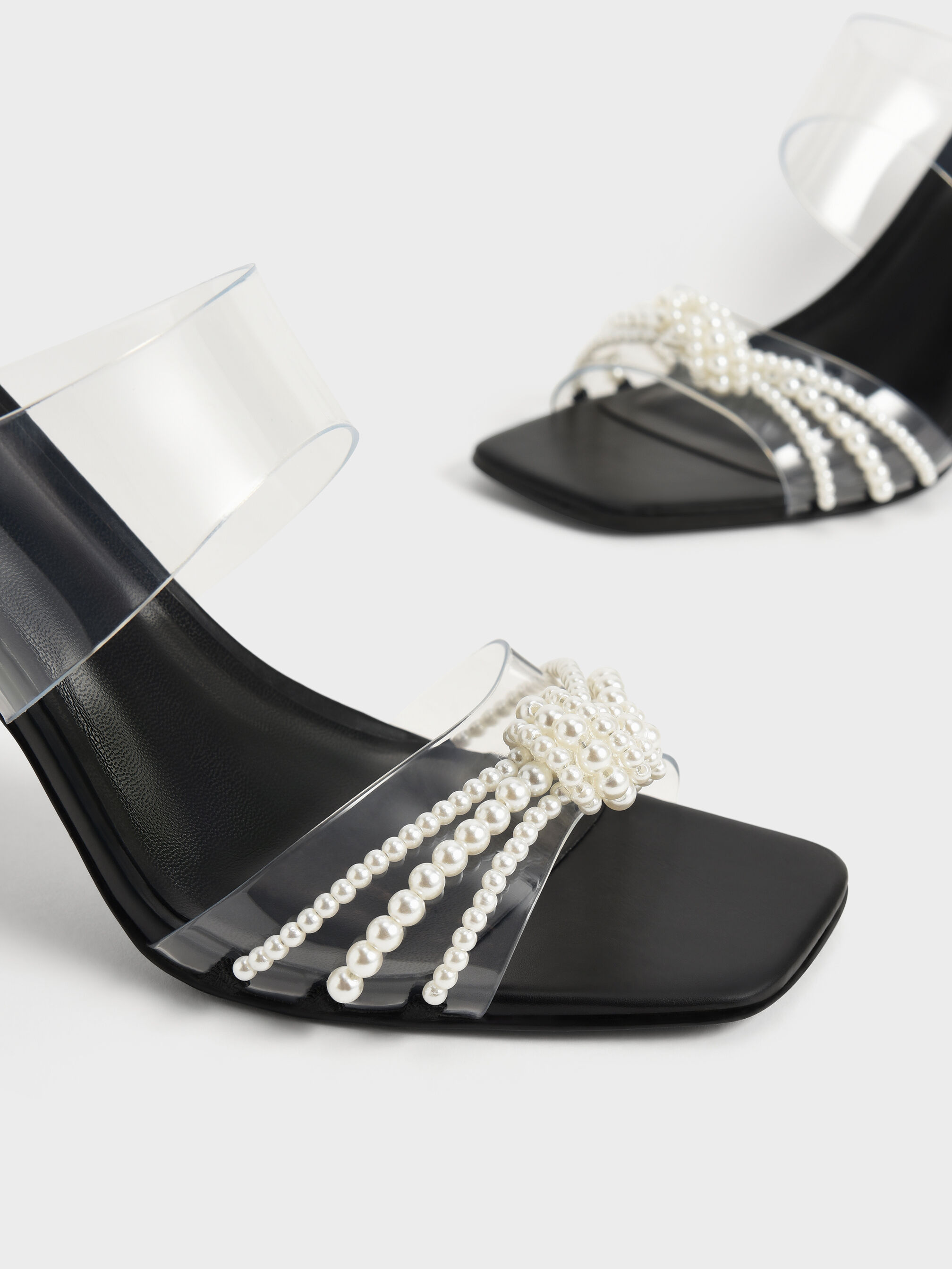 Zara pearl mules 2025