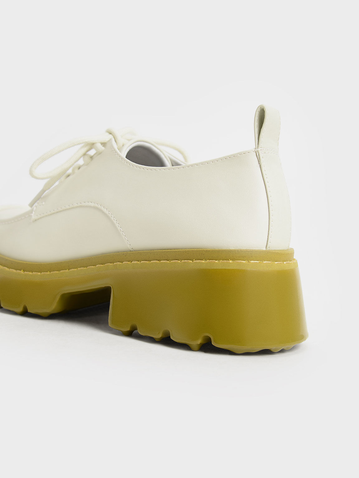 Billie Chunky Brogues, Chalk, hi-res