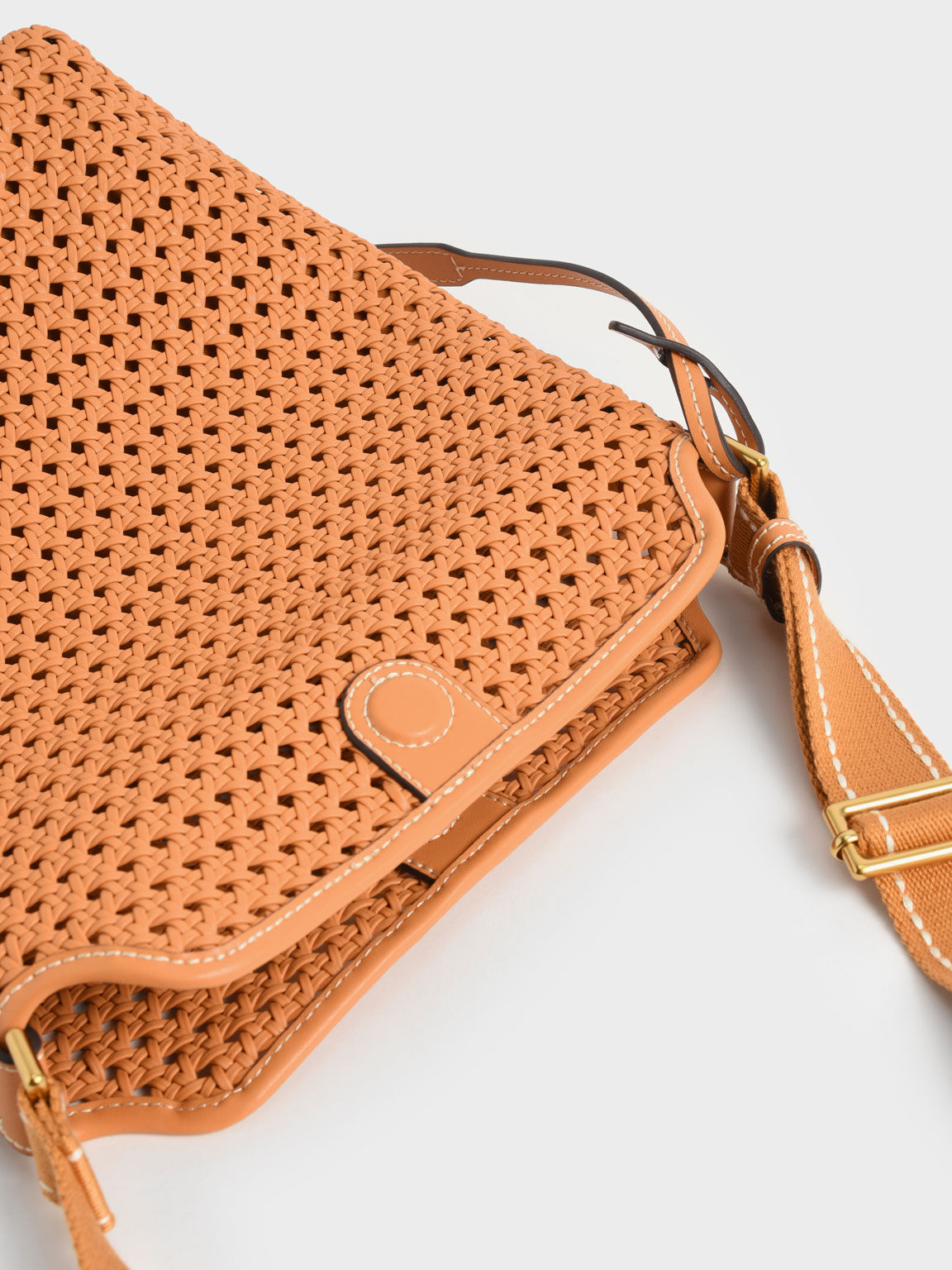 Charles & keith hot sale woven shoulder bag