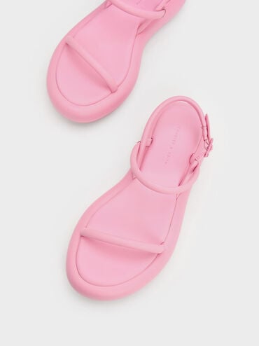 Keiko 細帶厚底涼鞋, 粉紅色, hi-res