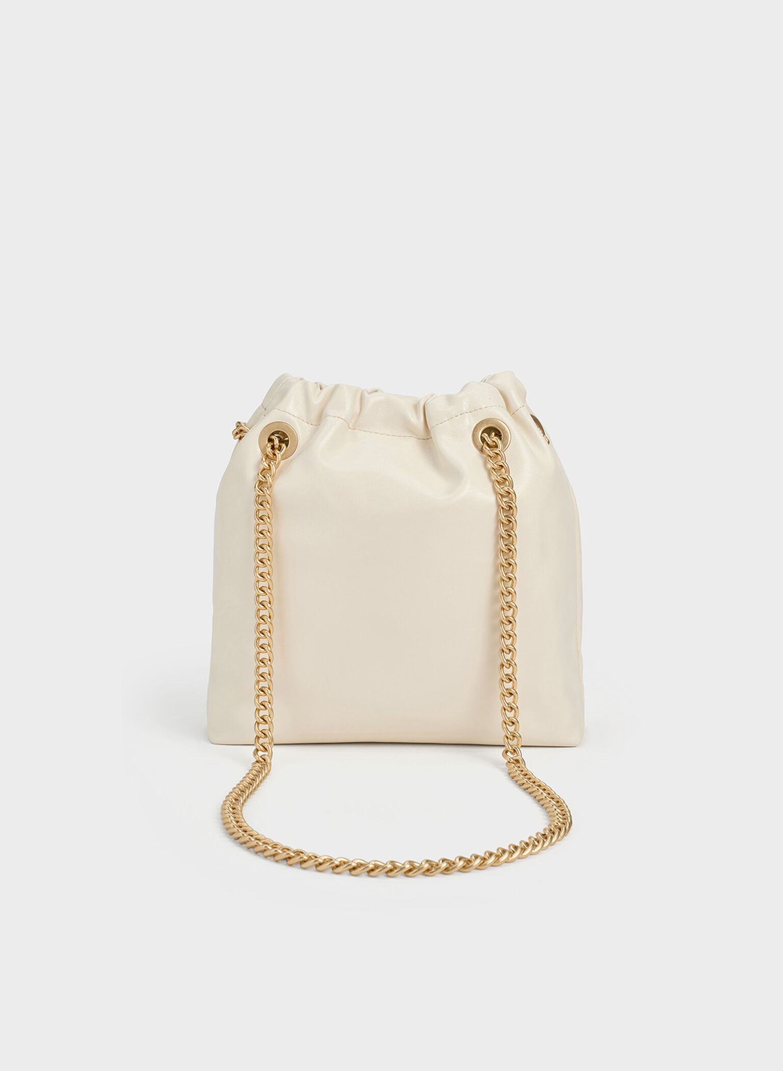 Caia Chain-Handle Tote Bag, Cream, hi-res