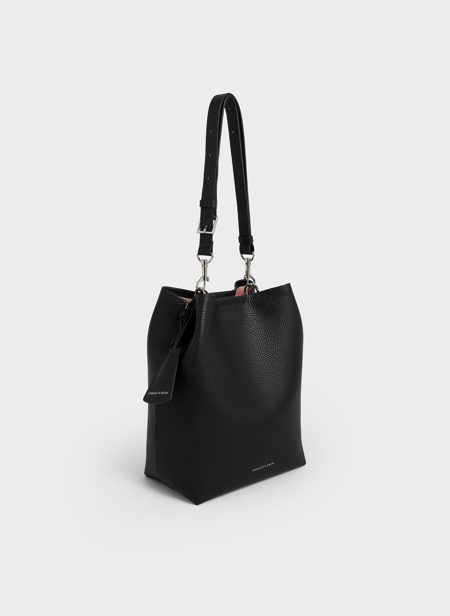 Beryl Bucket Bag, Noir, hi-res
