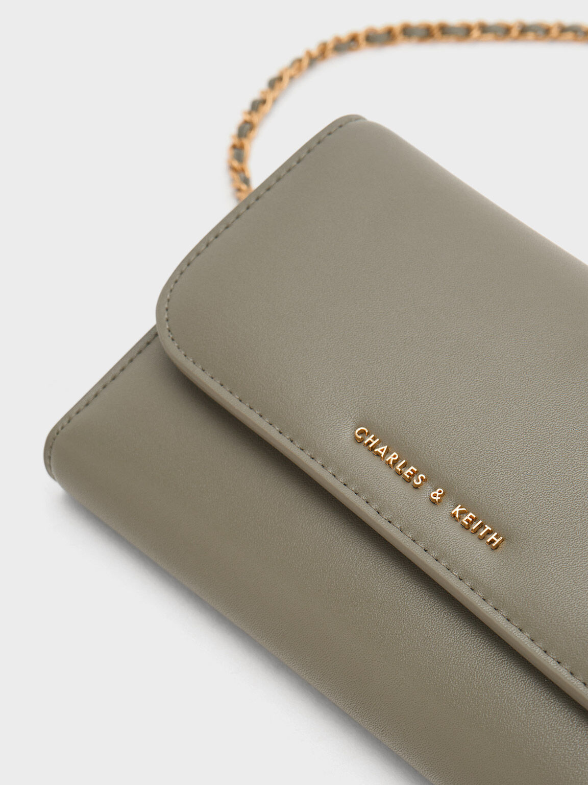 Charles and keith elongated pouch wallet store