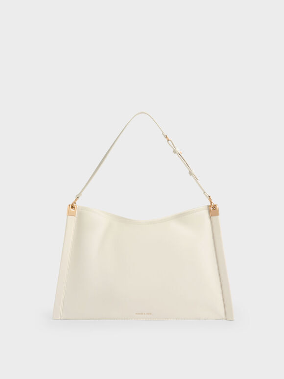 Ridley Slouchy Tote Bag, Cream, hi-res