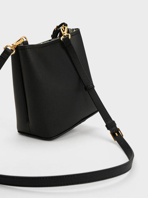 Alcott Bucket Bag, Black, hi-res