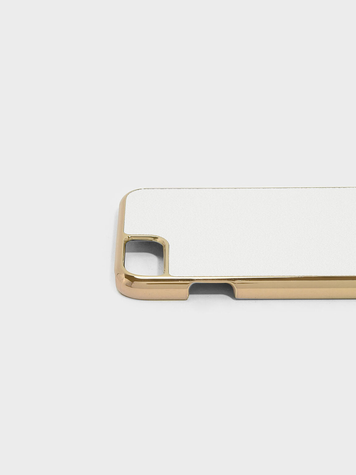 Textured iPhone Case, White, hi-res
