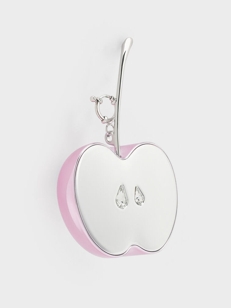 Pink Apple Charm, Multi, hi-res