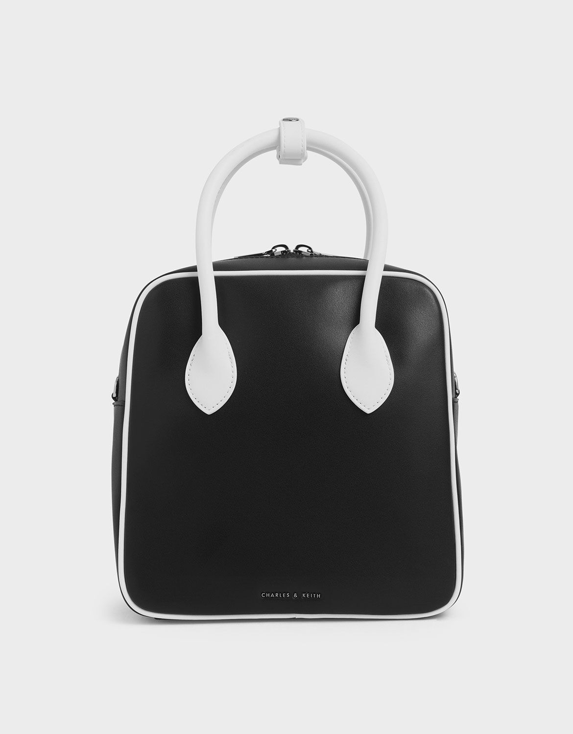 charles and keith double handle tote bag