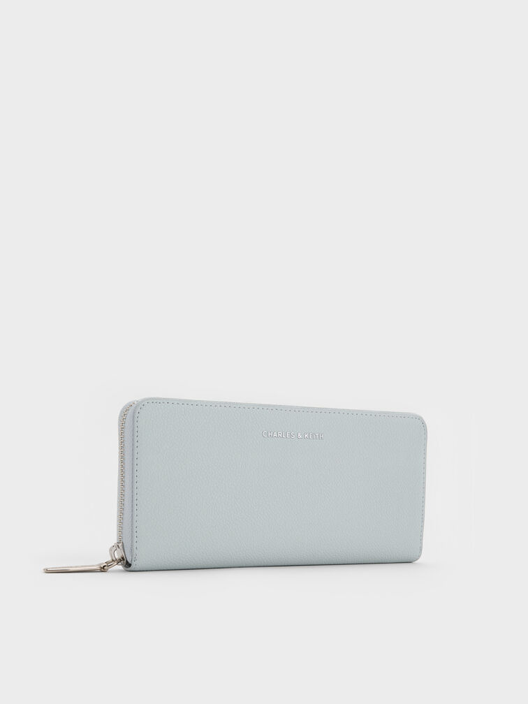 Dulcie Zip-Around Long Wallet, Sea Salt Blue, hi-res