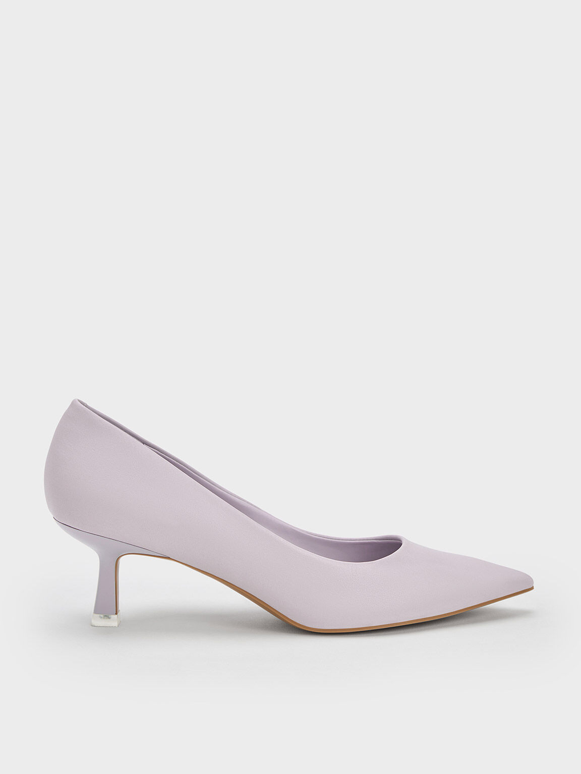 Public Desire Merlot Metallic Lilac Lace Up Wrap Around Pointed Toe Stiletto  Heel in Brown | Lyst
