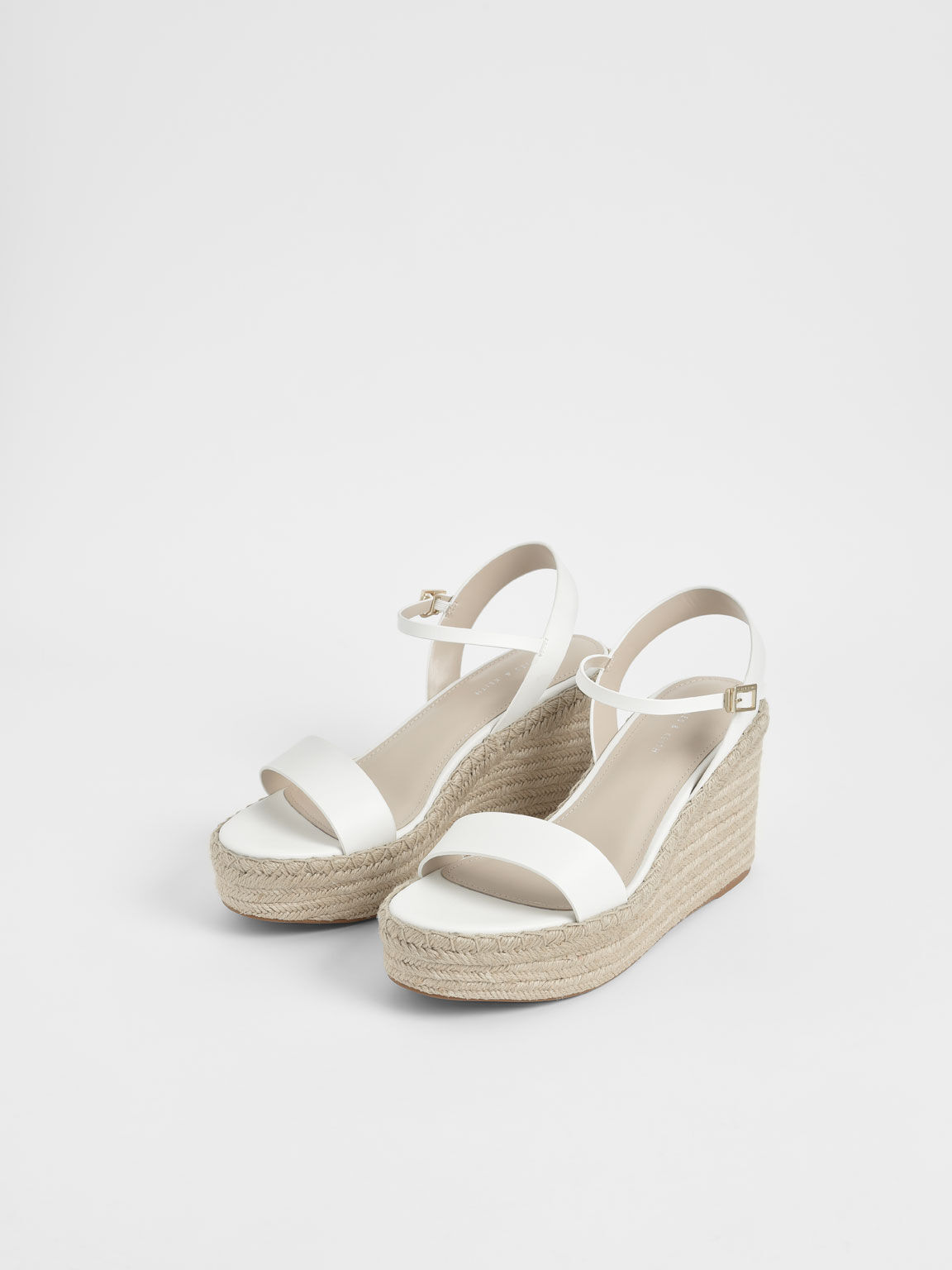 White strap clearance espadrilles