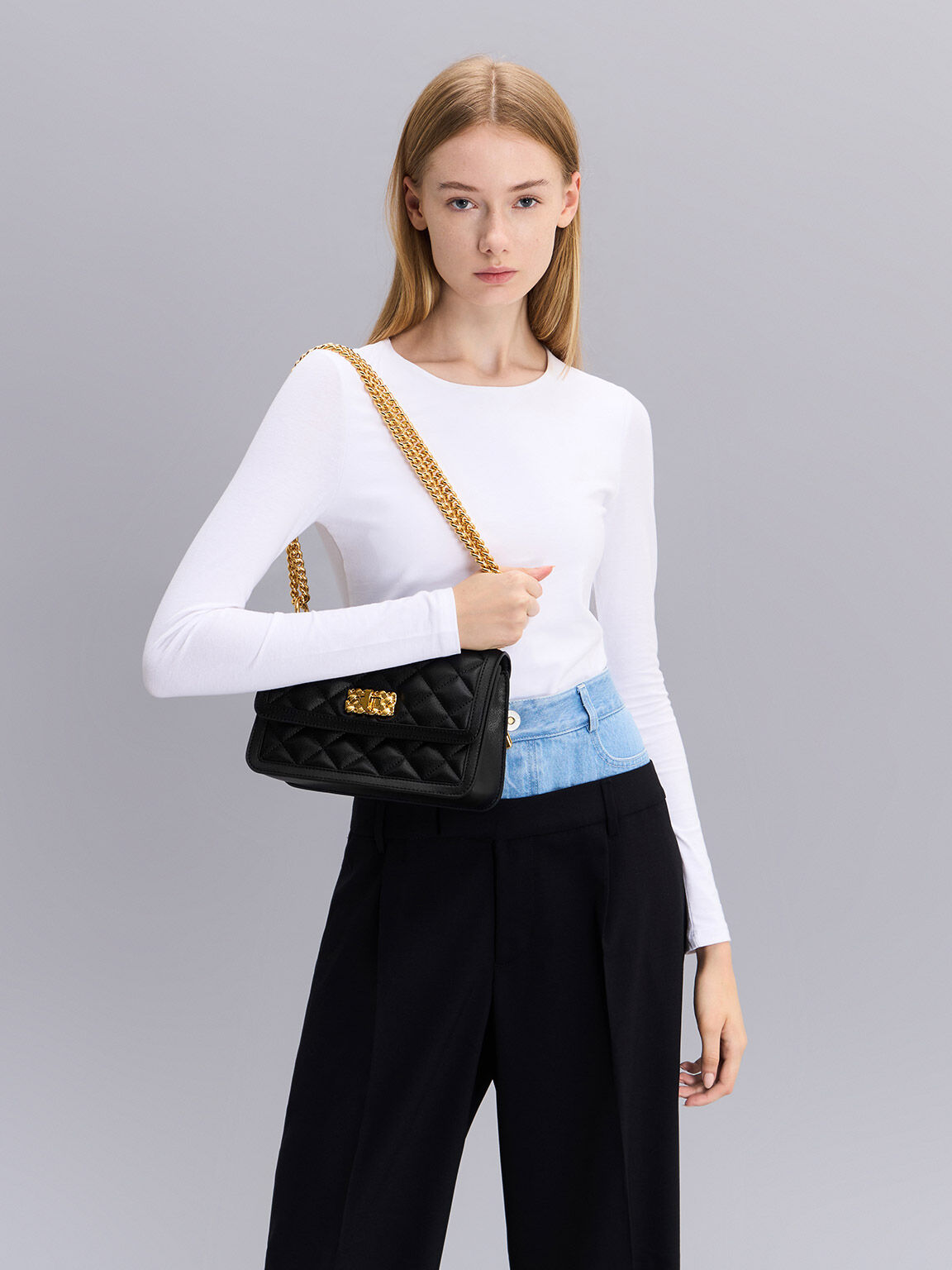 Waist shop chain bag