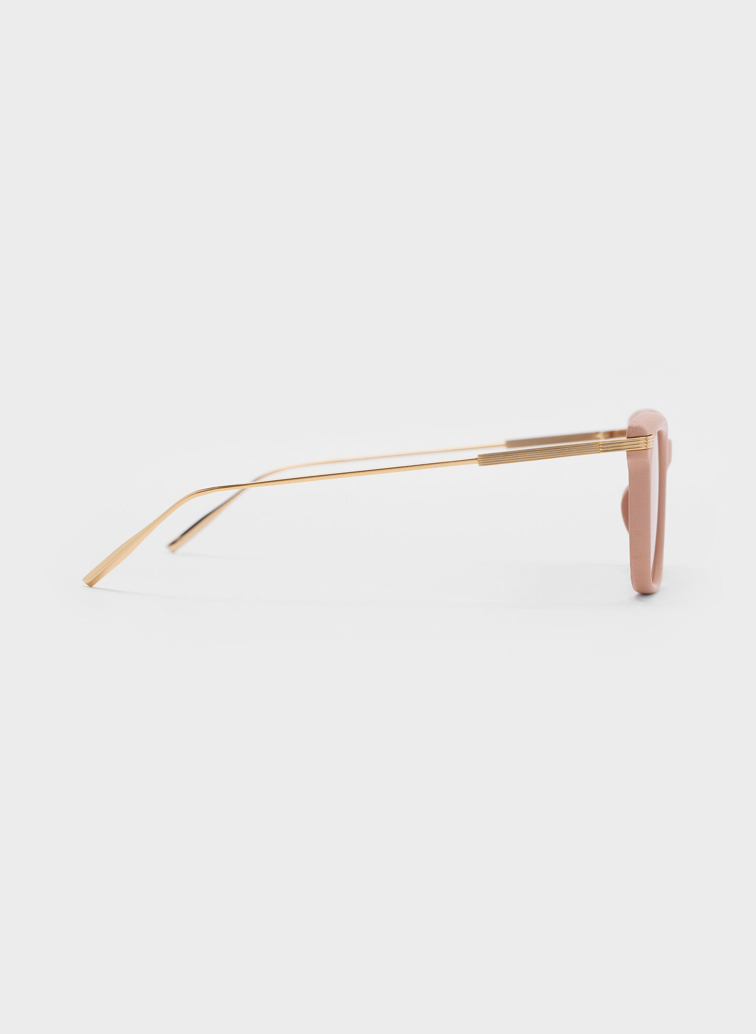 Aura Recycled Acetate Rectangular Sunglasses, Pink, hi-res
