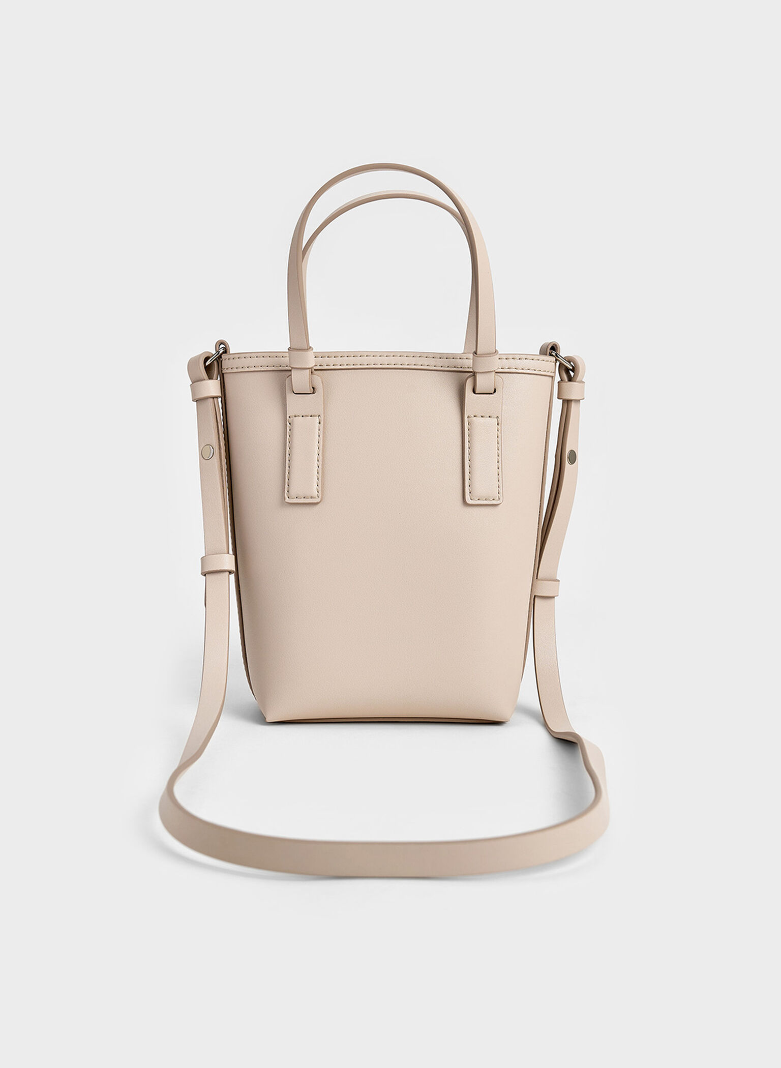 Noelle Elongated Tote, Ivory, hi-res