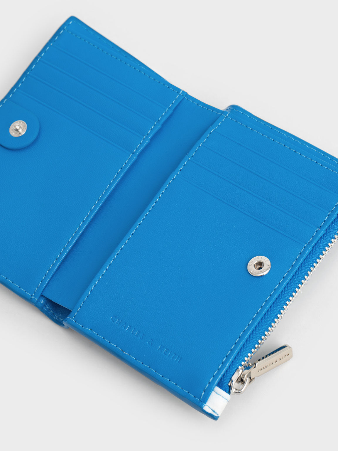 Lillie Cloud-Print Quilted Mini Wallet, Multi, hi-res