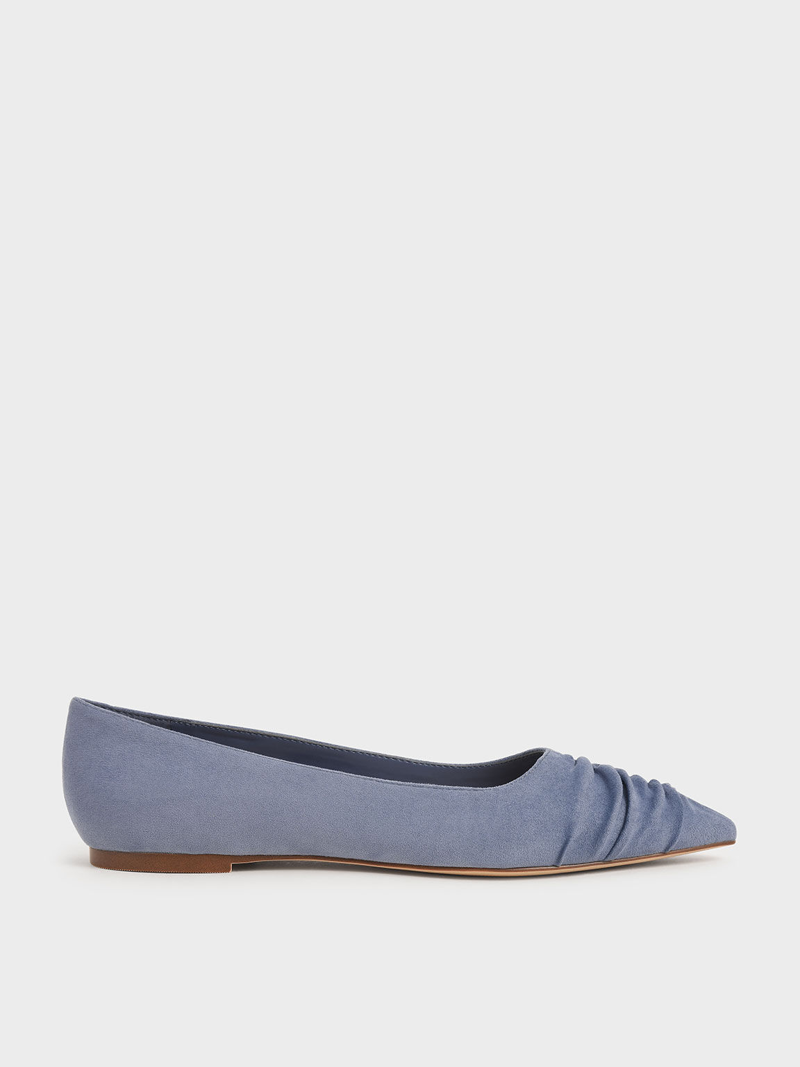 Suede ballet pumps clearance
