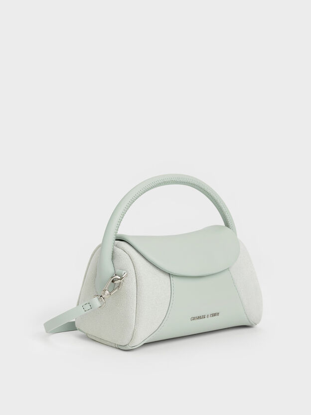 Girls' Nelly Top Handle Bag, Mint Green, hi-res