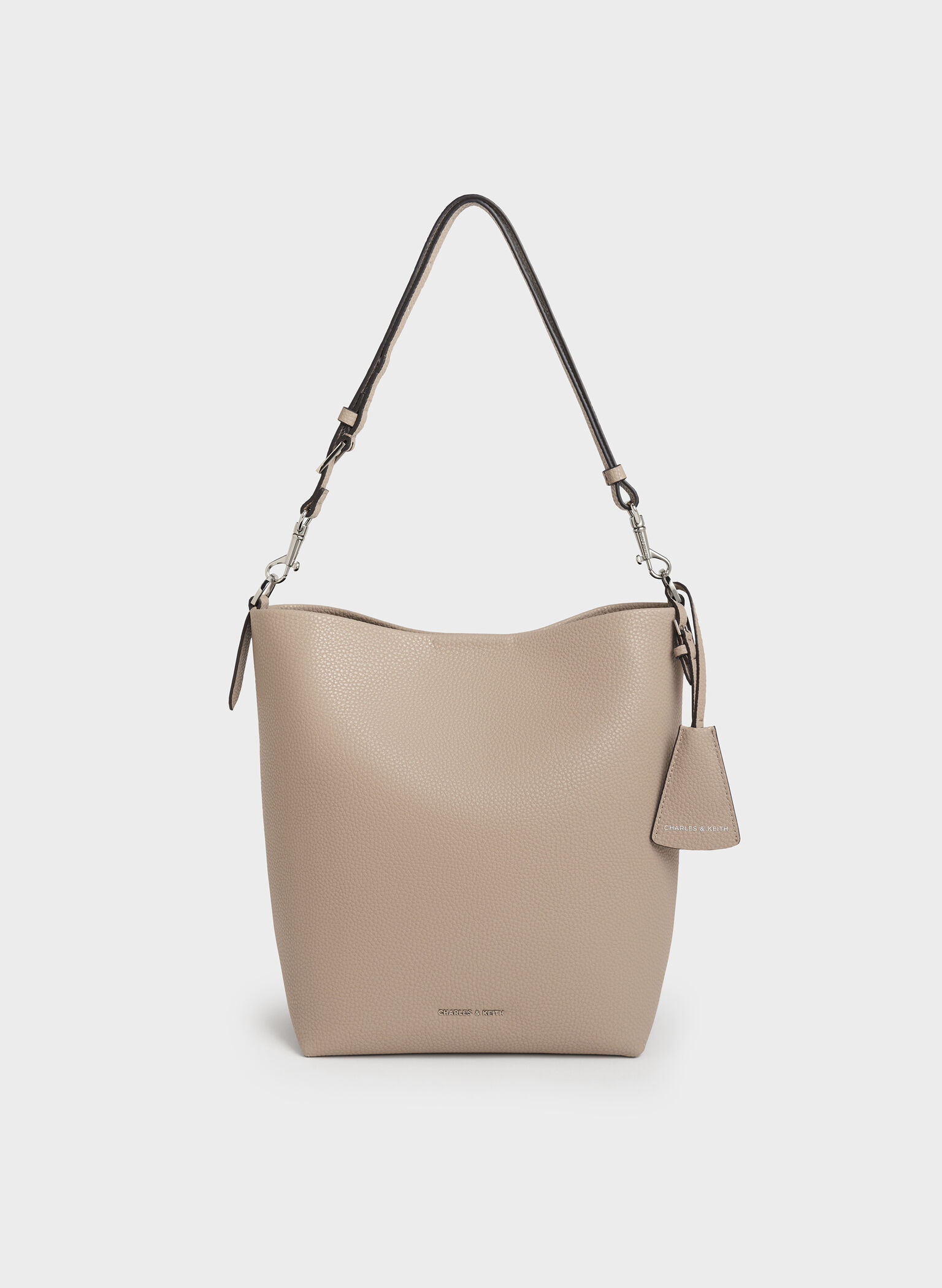 Beryl Bucket Bag, Taupe, hi-res