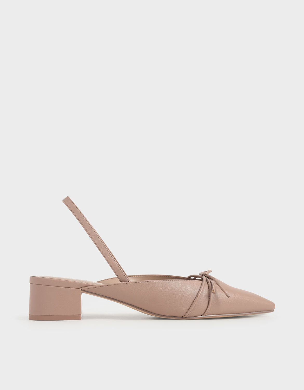 low block heel slingback