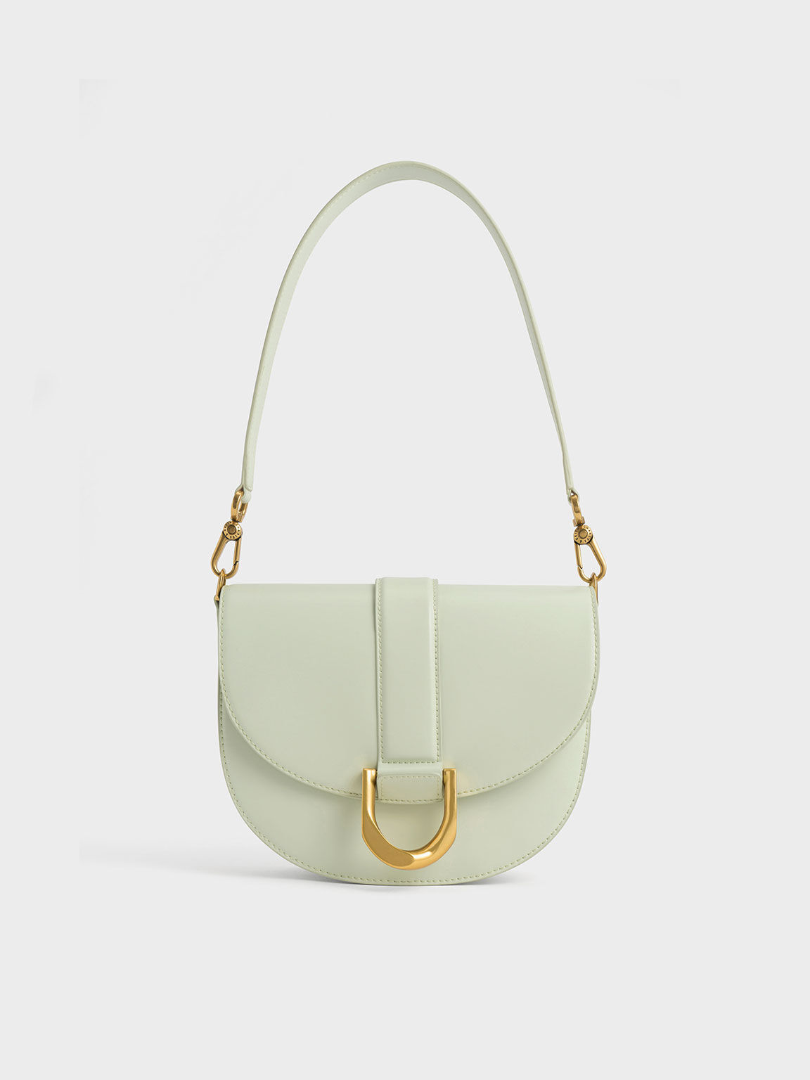 Gabine Saddle Bag, Mint Green, hi-res