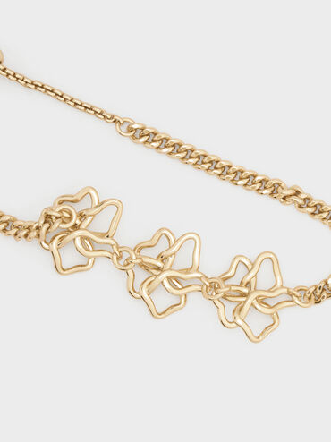 Fernley Flower Bracelet, Gold, hi-res