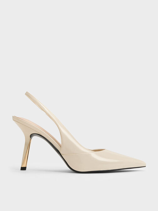 Taylen Slingback Pumps, Beige, hi-res