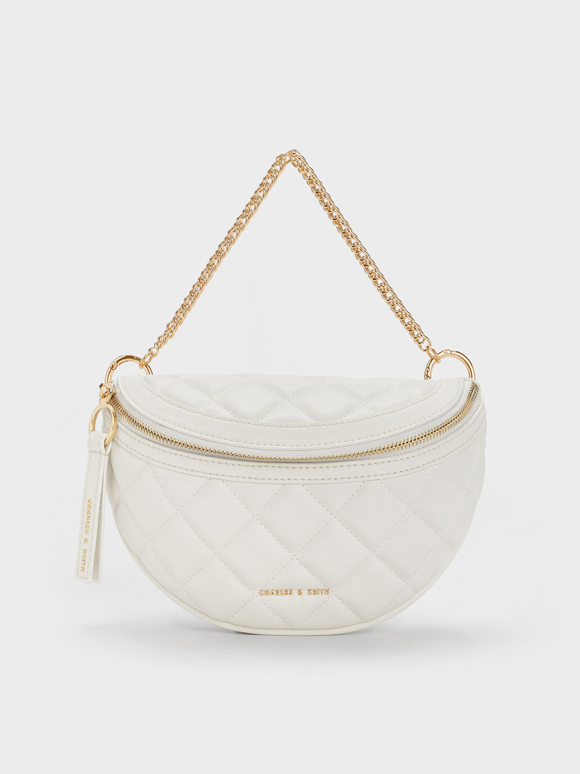 Half-Moon Crossbody Bag, Chalk, hi-res