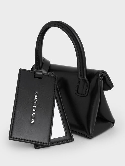 Andromeda Micro Bag Charm, Noir, hi-res