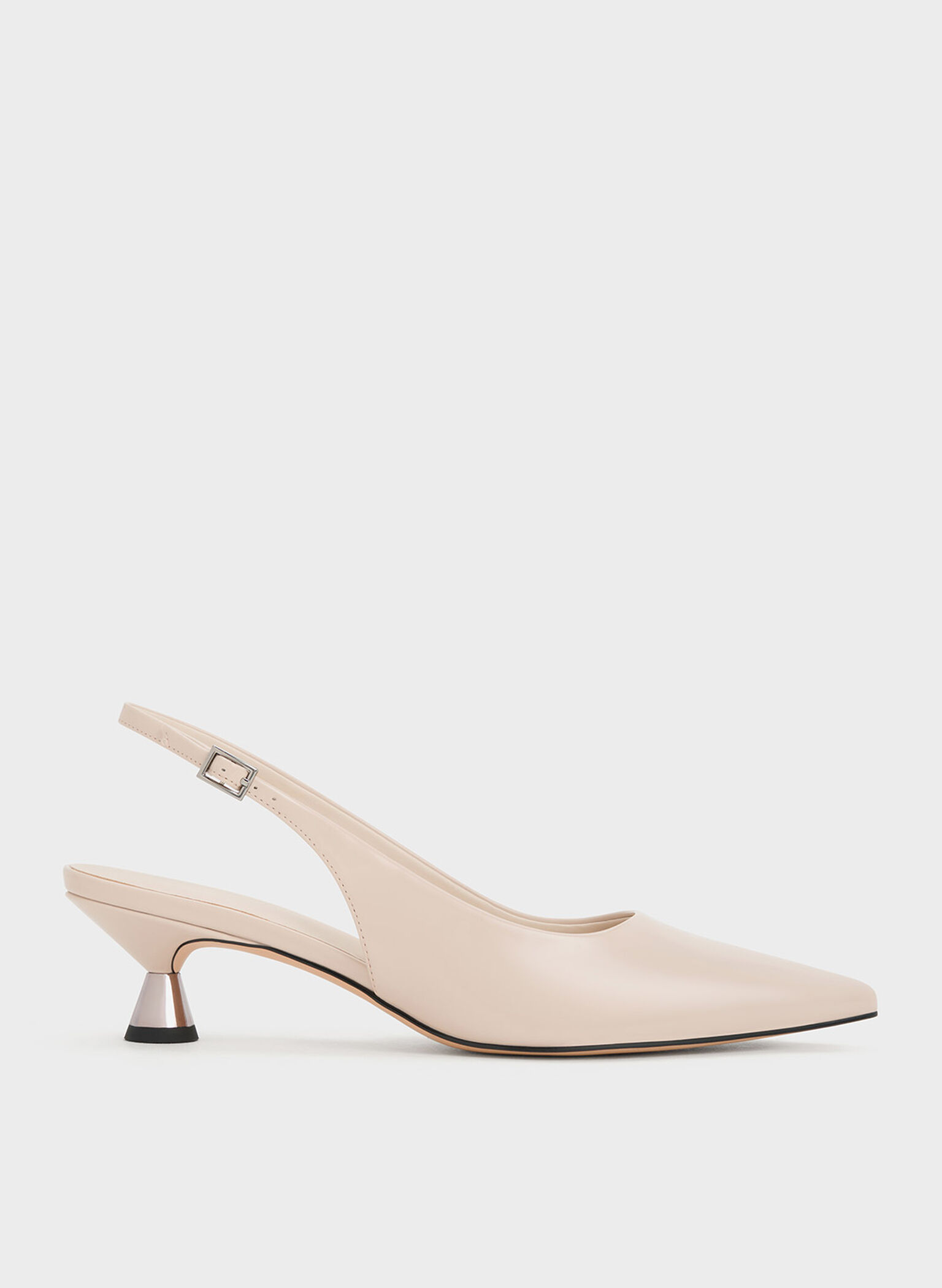 Charles & Keith Women's Patent Slingback Pumps