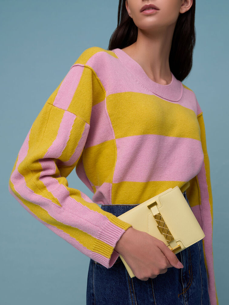 Sabrina Envelope Phone Pouch, Butter, hi-res