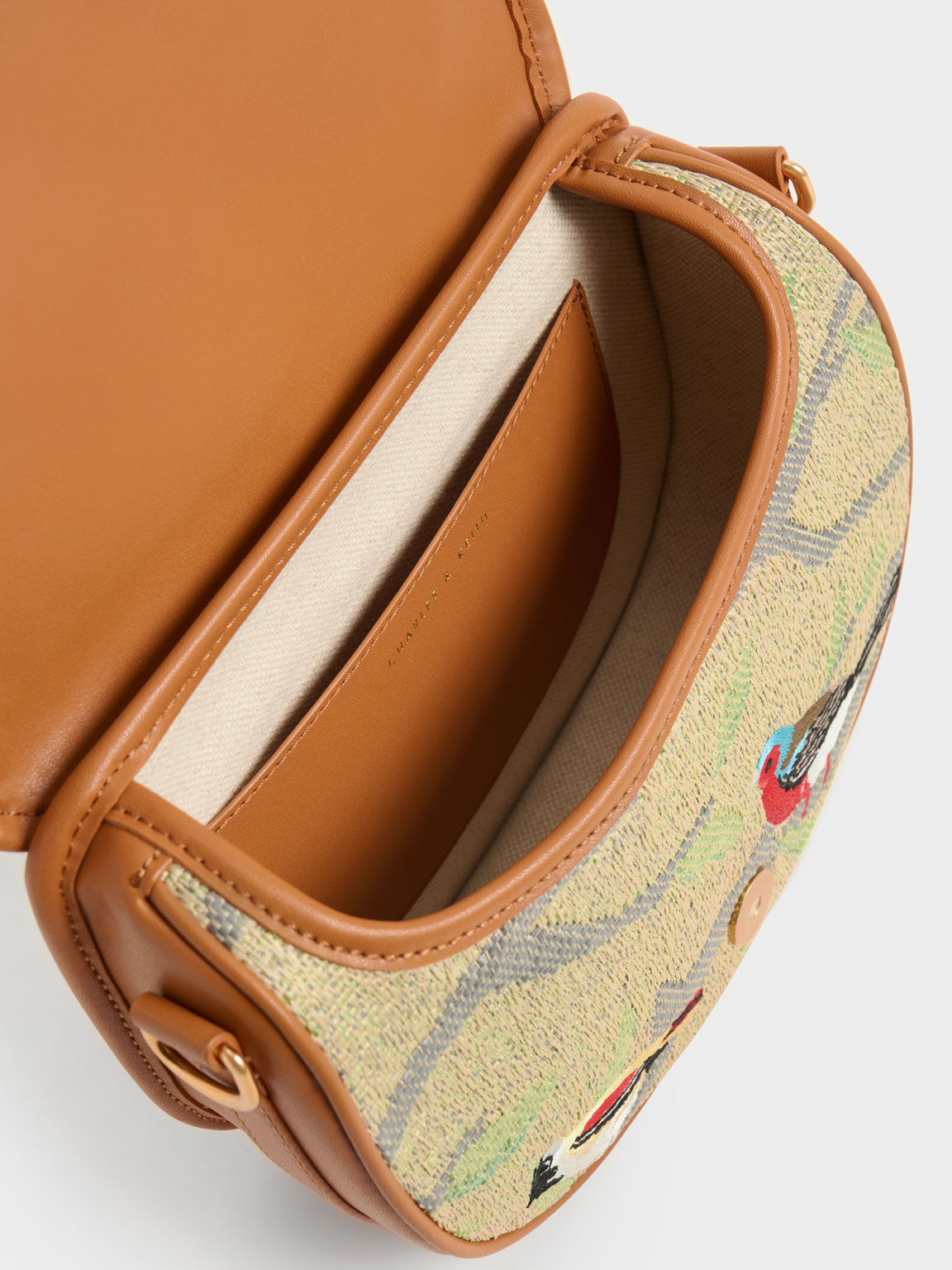 Flora Jacquard & Nylon Crossbody Bag, Multi, hi-res