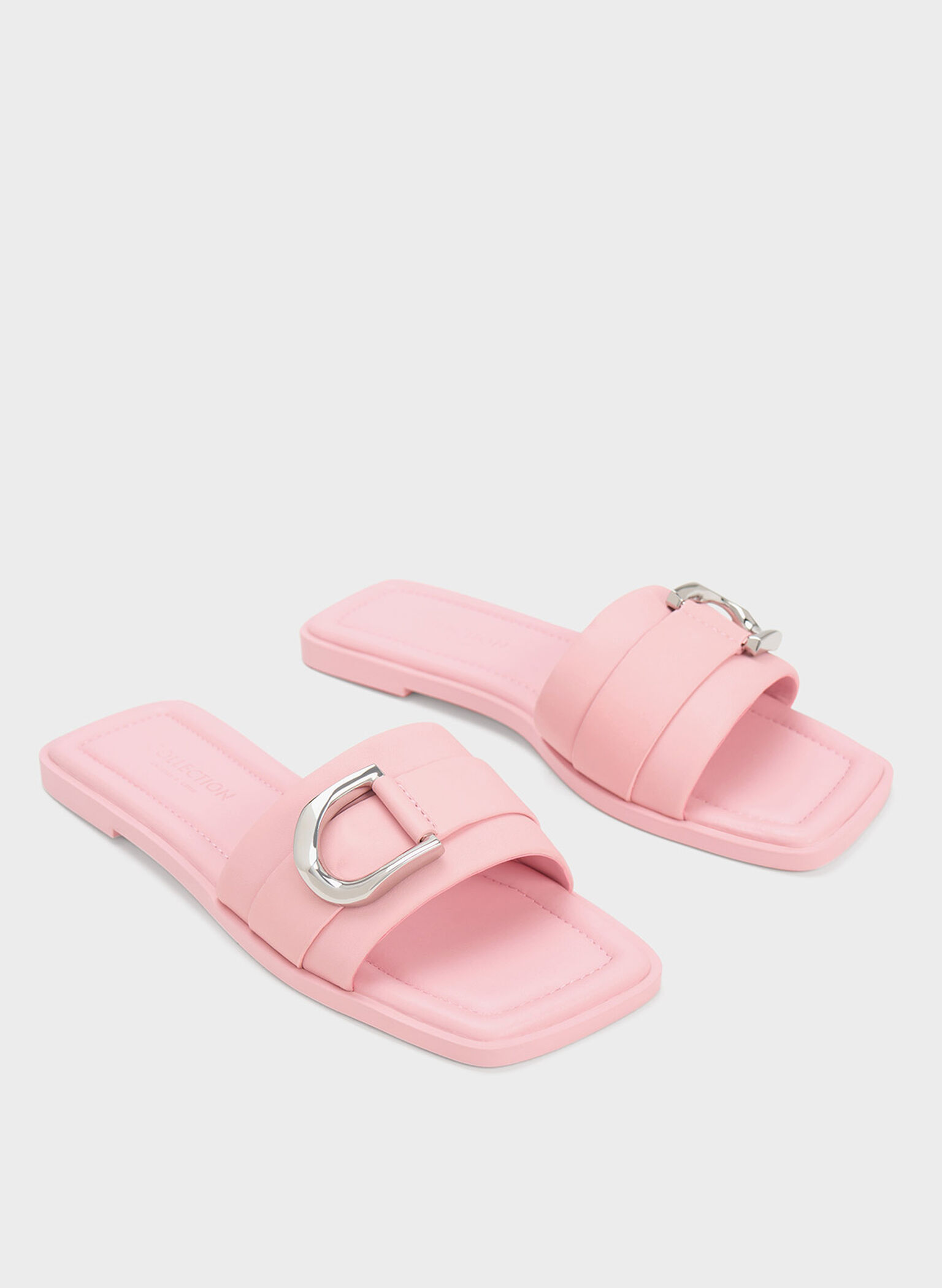 Sandalias Gabine de cuero, Rosa, hi-res