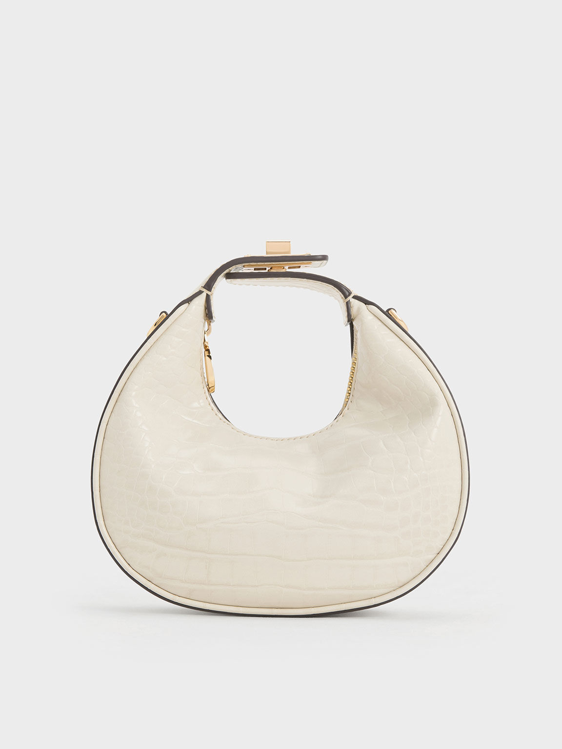 White mini online croc bag