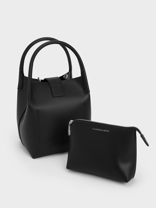 Bolso bombonera Aubrielle, Noir, hi-res