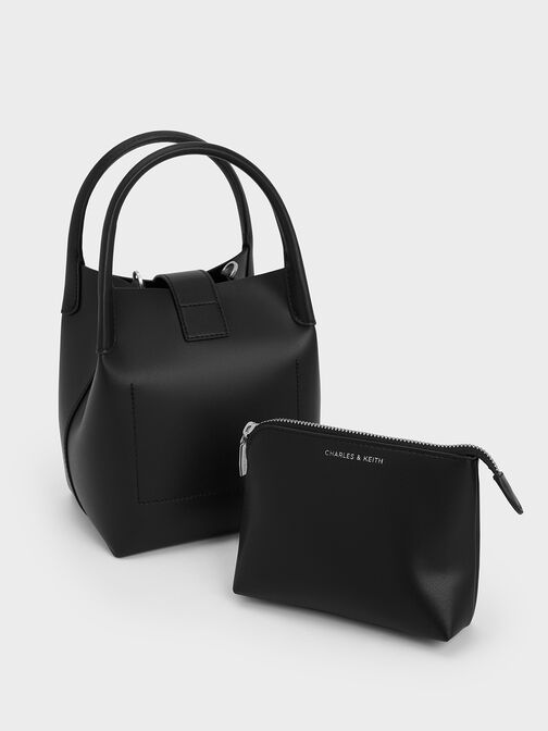 Aubrielle Bucket Bag, Noir, hi-res