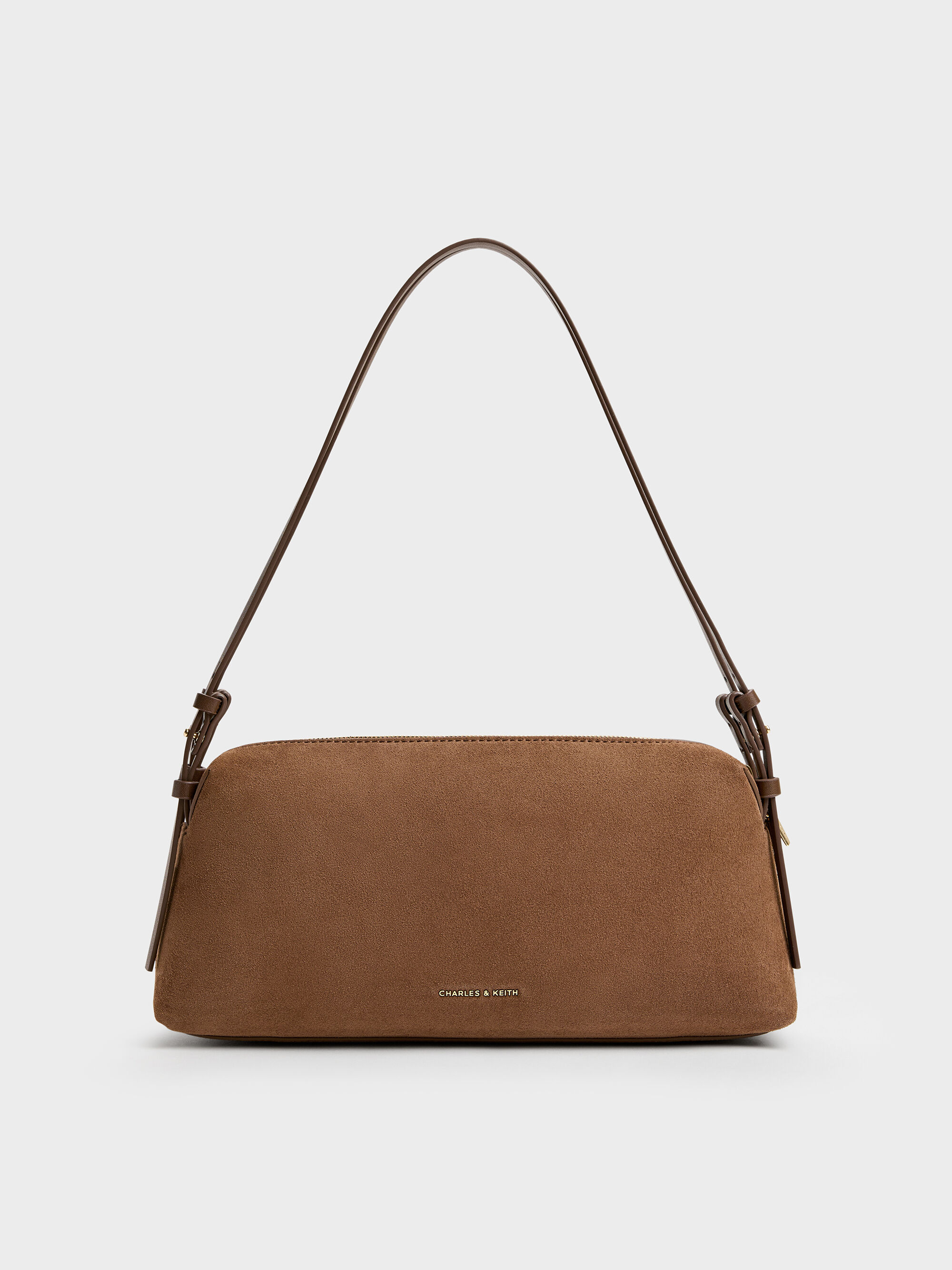Mocha Brown Deyna Double-Strap Shoulder Bag - Mocha Brown