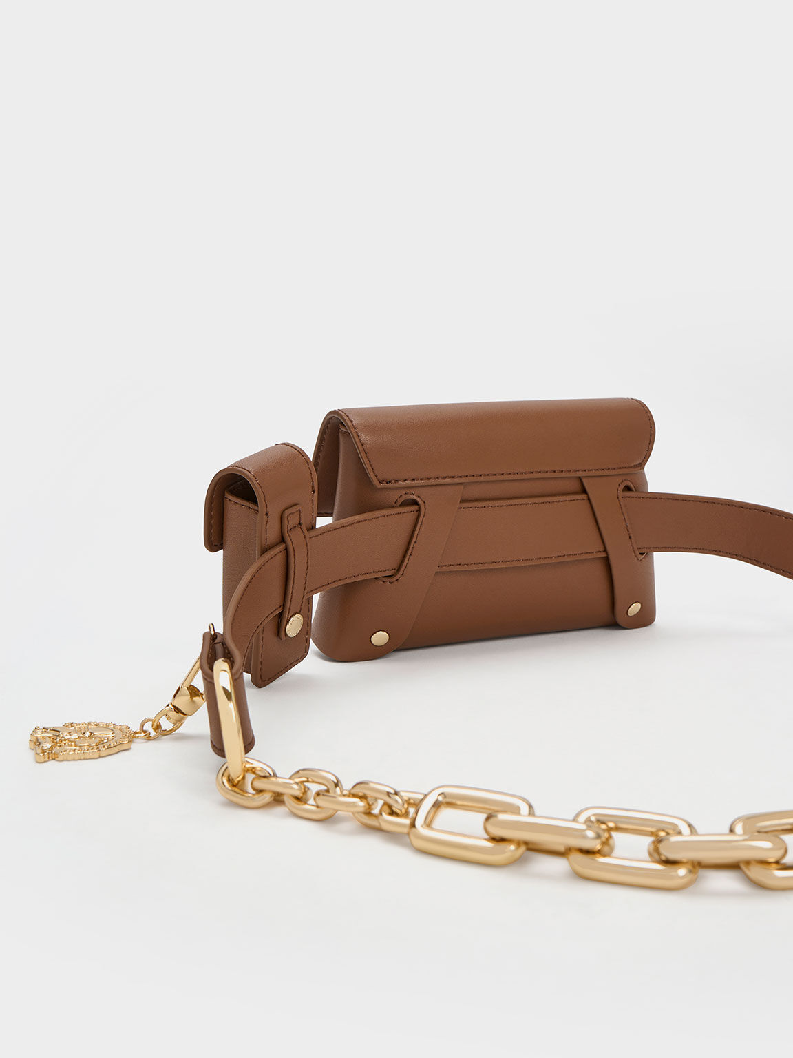 Judy Hopps Belted Pouch, Brown, hi-res