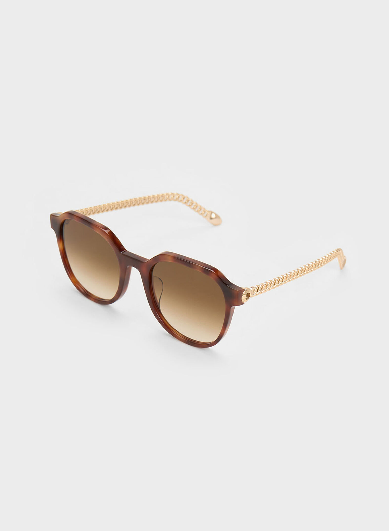 Gafas de sol de acetato reciclado con cadena, Nacar, hi-res