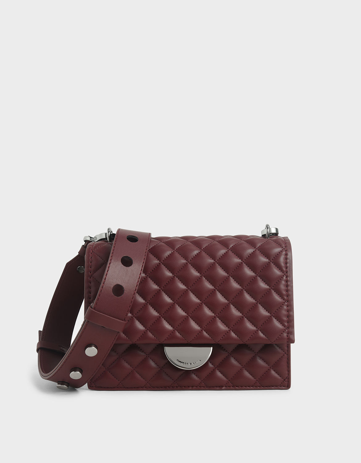 burgundy crossbody