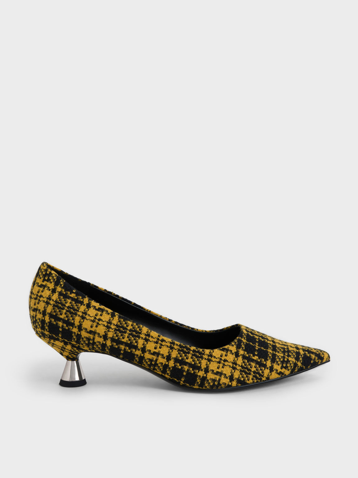 Zapatos con tacón de carrete a - Amarillo - CHARLES & US