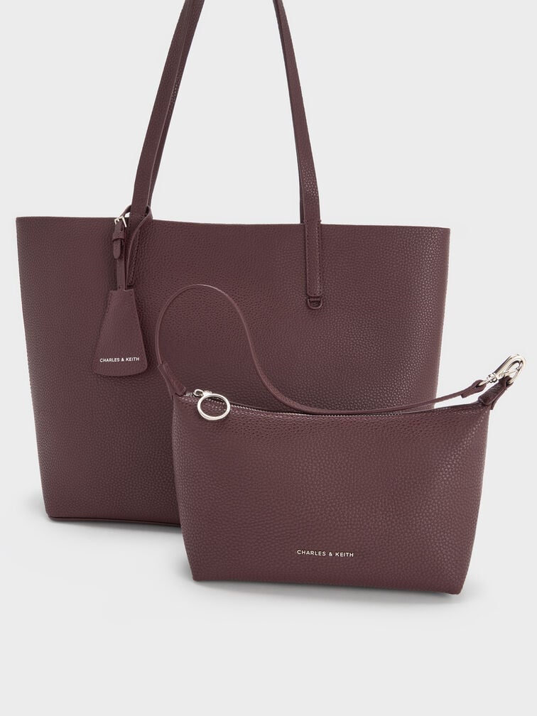 Sac cabas Bery, Wineberry Red, hi-res