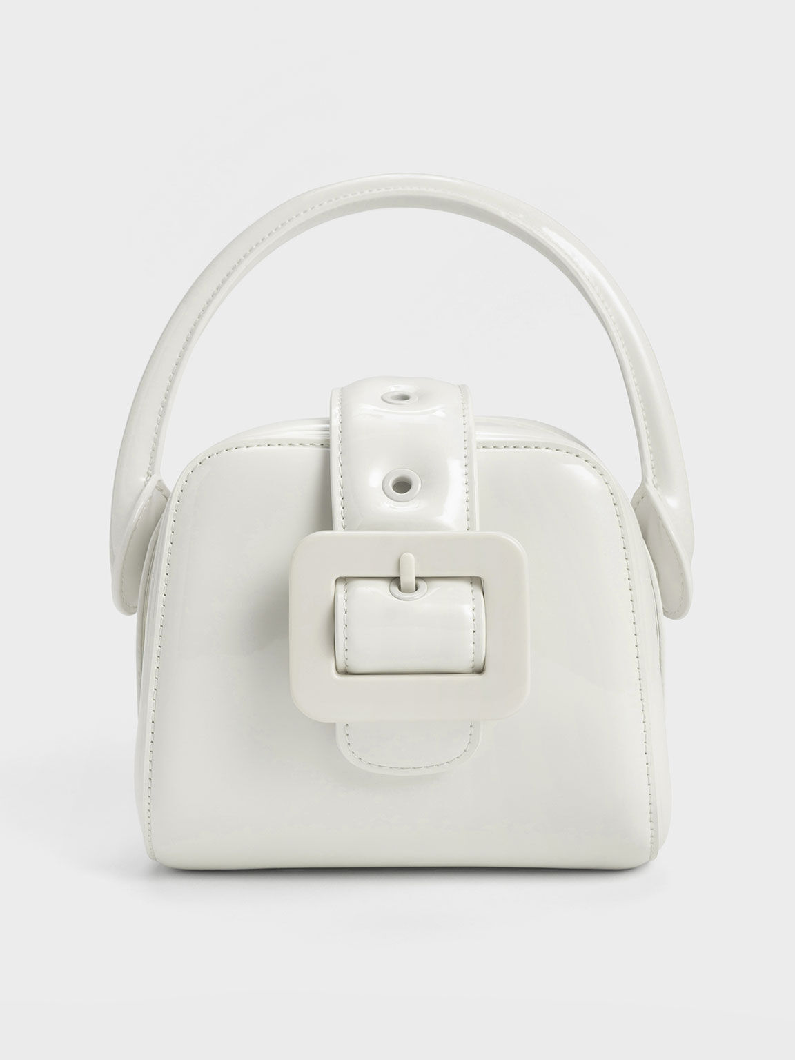 Pale best sale grey handbag