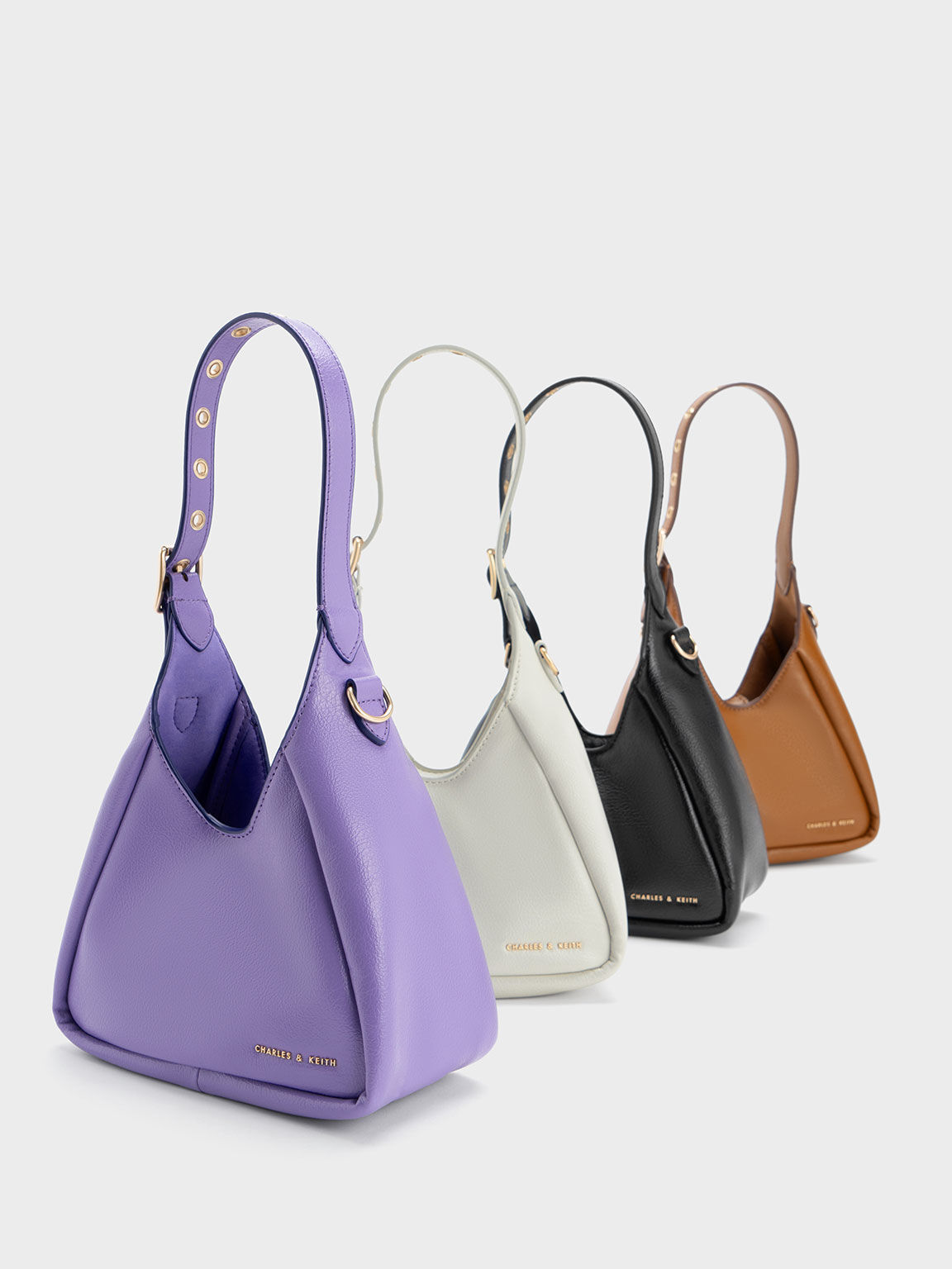 Charles and sales keith purple bag