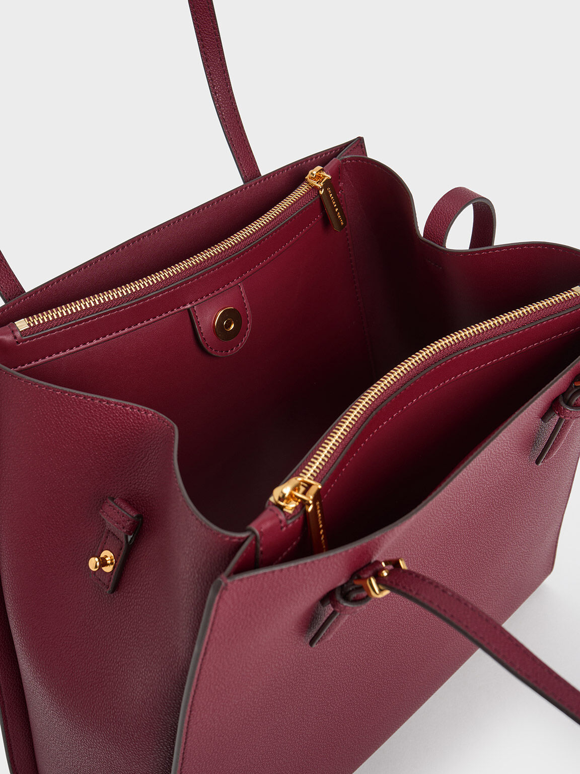 Sansa Tote Bag, Burgundy, hi-res