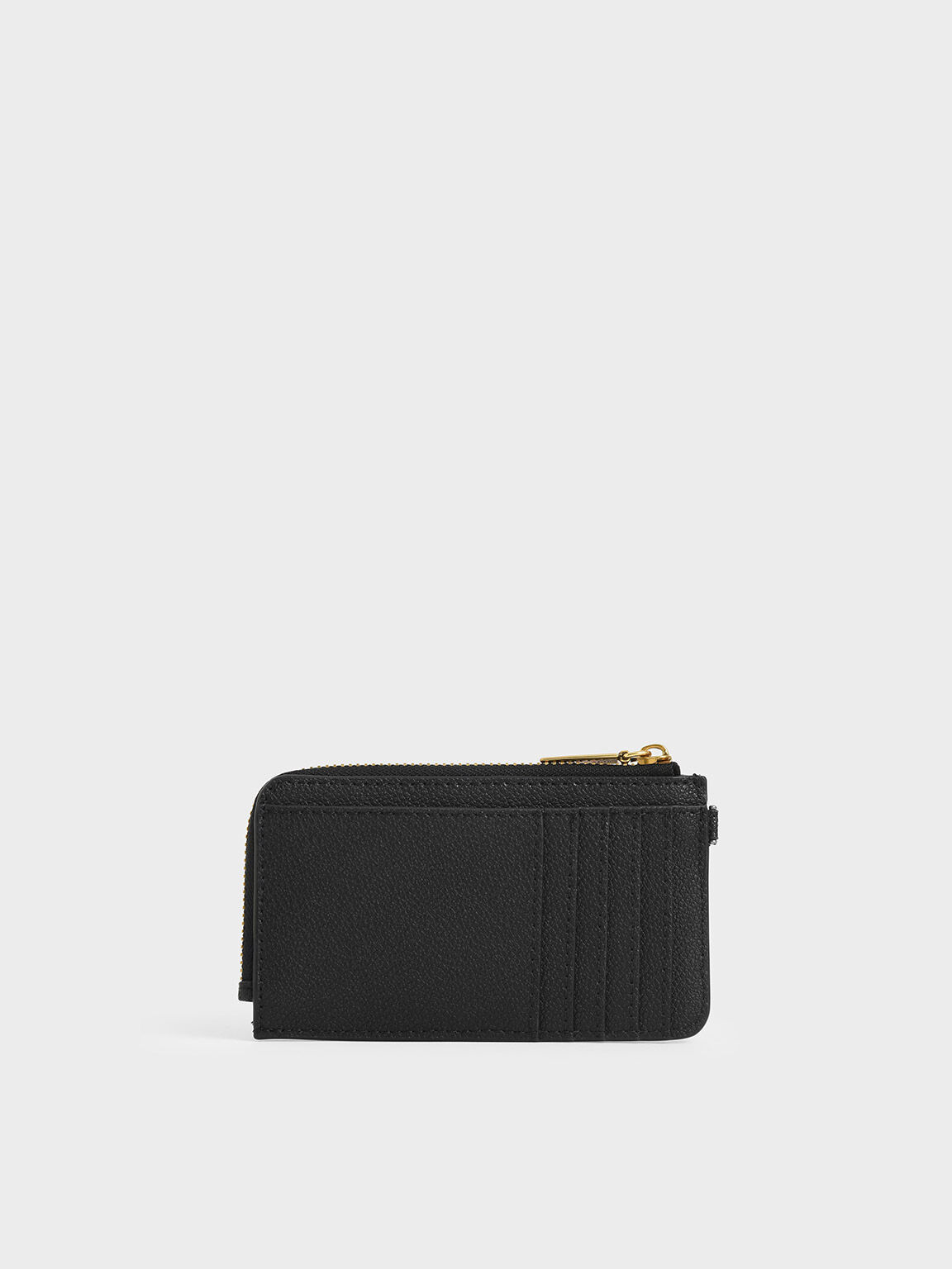 Multi Slot Wristlet Card Holder Black