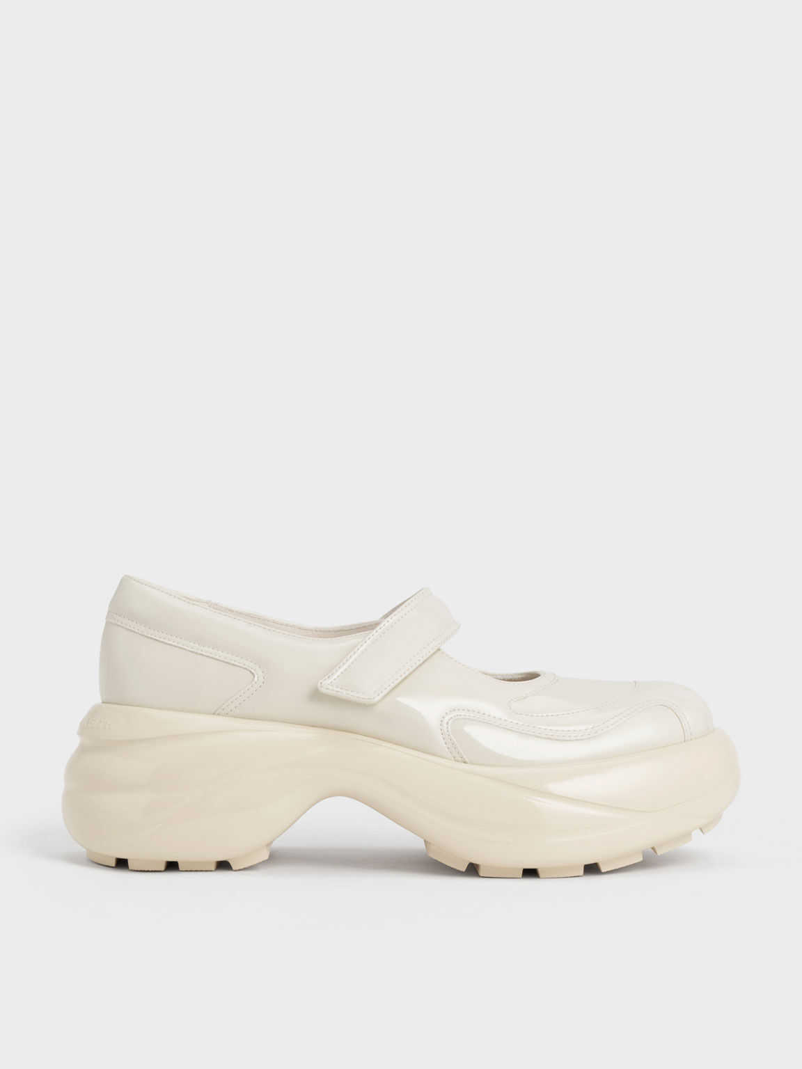 Mary Janes de charol Roony, Blanco tiza, hi-res