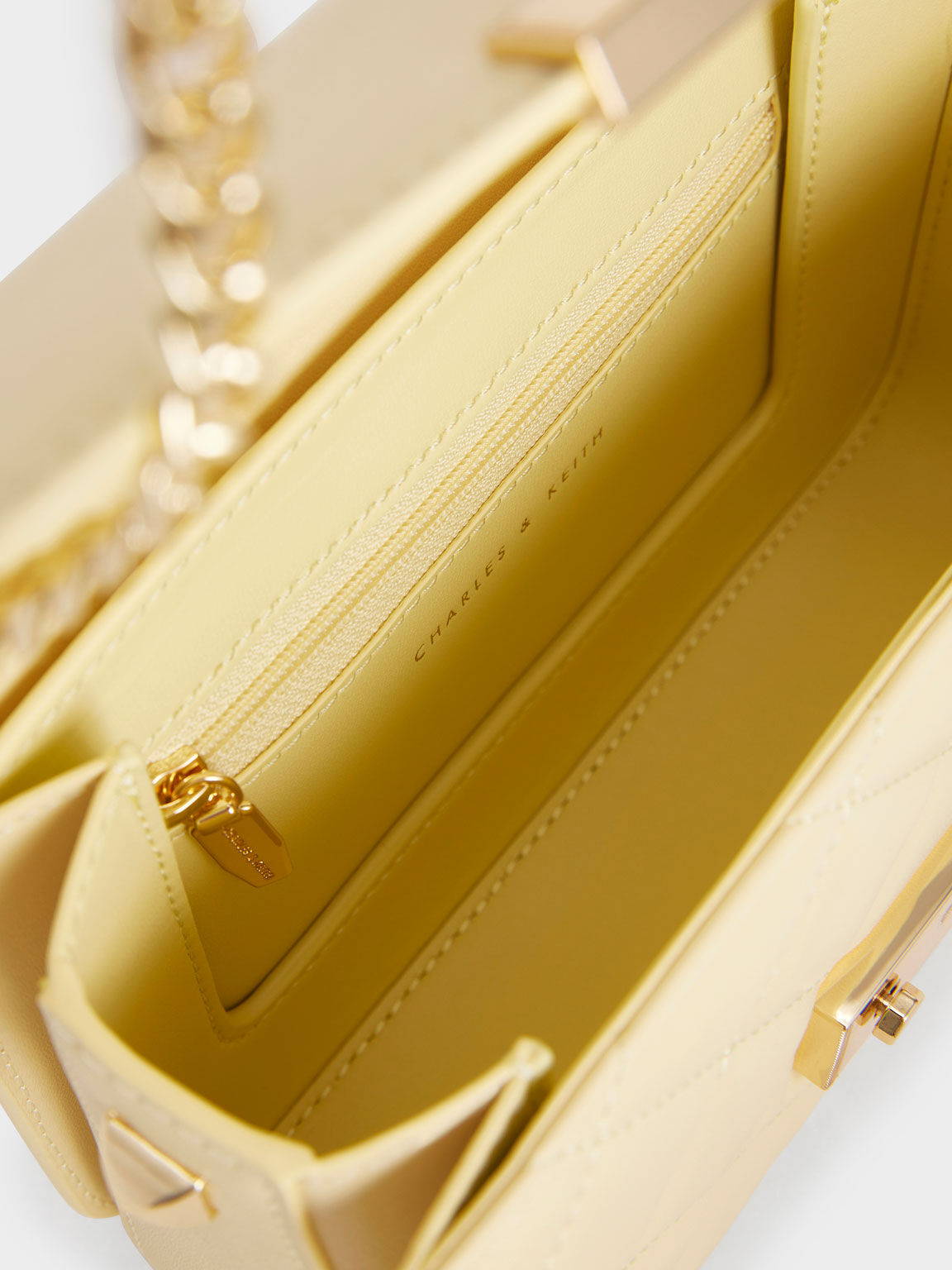 Charles and keith yellow bag new arrivals