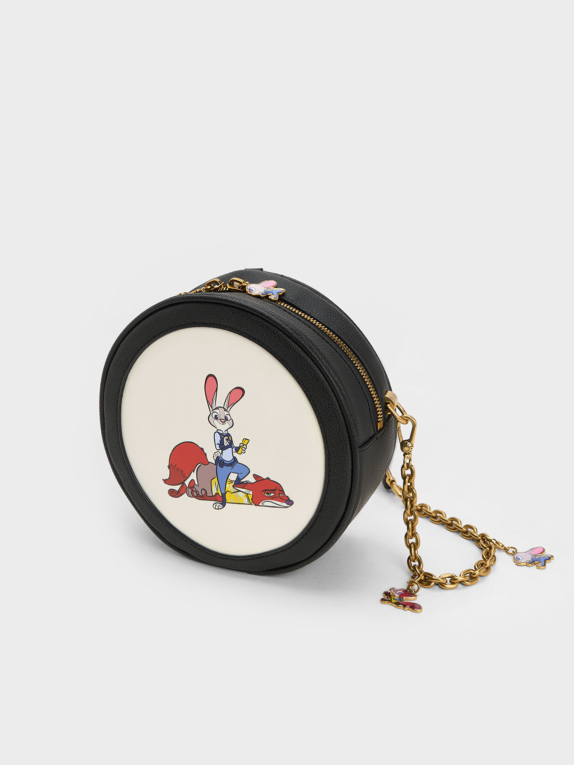 Judy Hopps Round Backpack, Black, hi-res